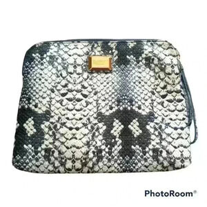Marc By Marc Jacobs Faux Snakeskin Laptop/IPad Bag